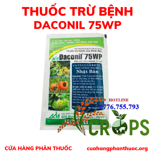 THUỐC TRỪ BỆNH DACONIL 75WP